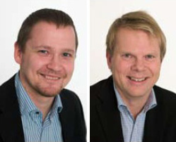 Docent Lars Witell och professor Anders Gustafsson