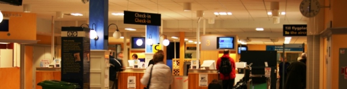 News Image Karlstad Airport Inside (Photo: MusicPartner)